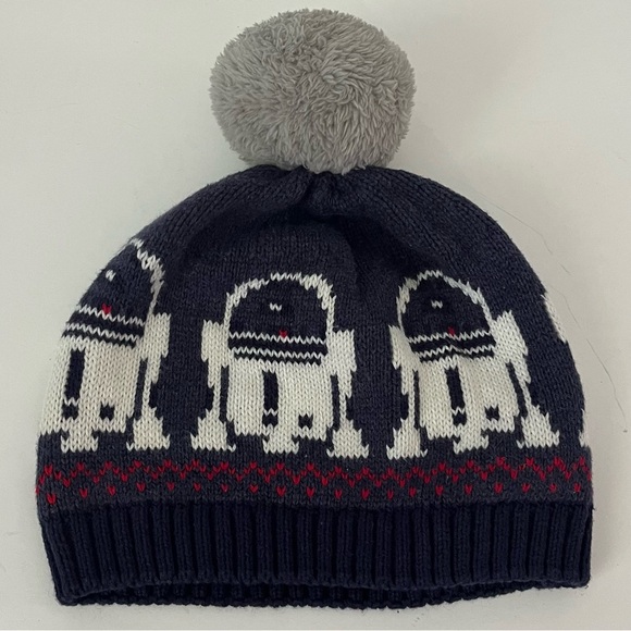 Hanna Andersson Star Wars Pom Pom Beanie Hat Size Small - Picture 7 of 8